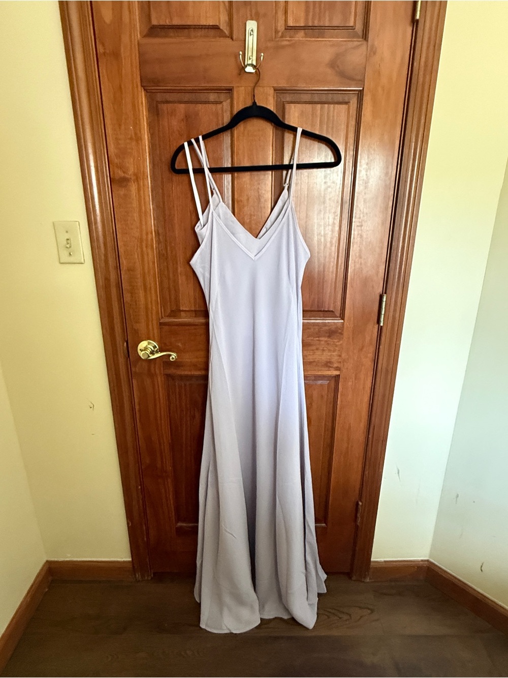 NWT Romy Lilac 2 in 1 Maxi Slip Dress